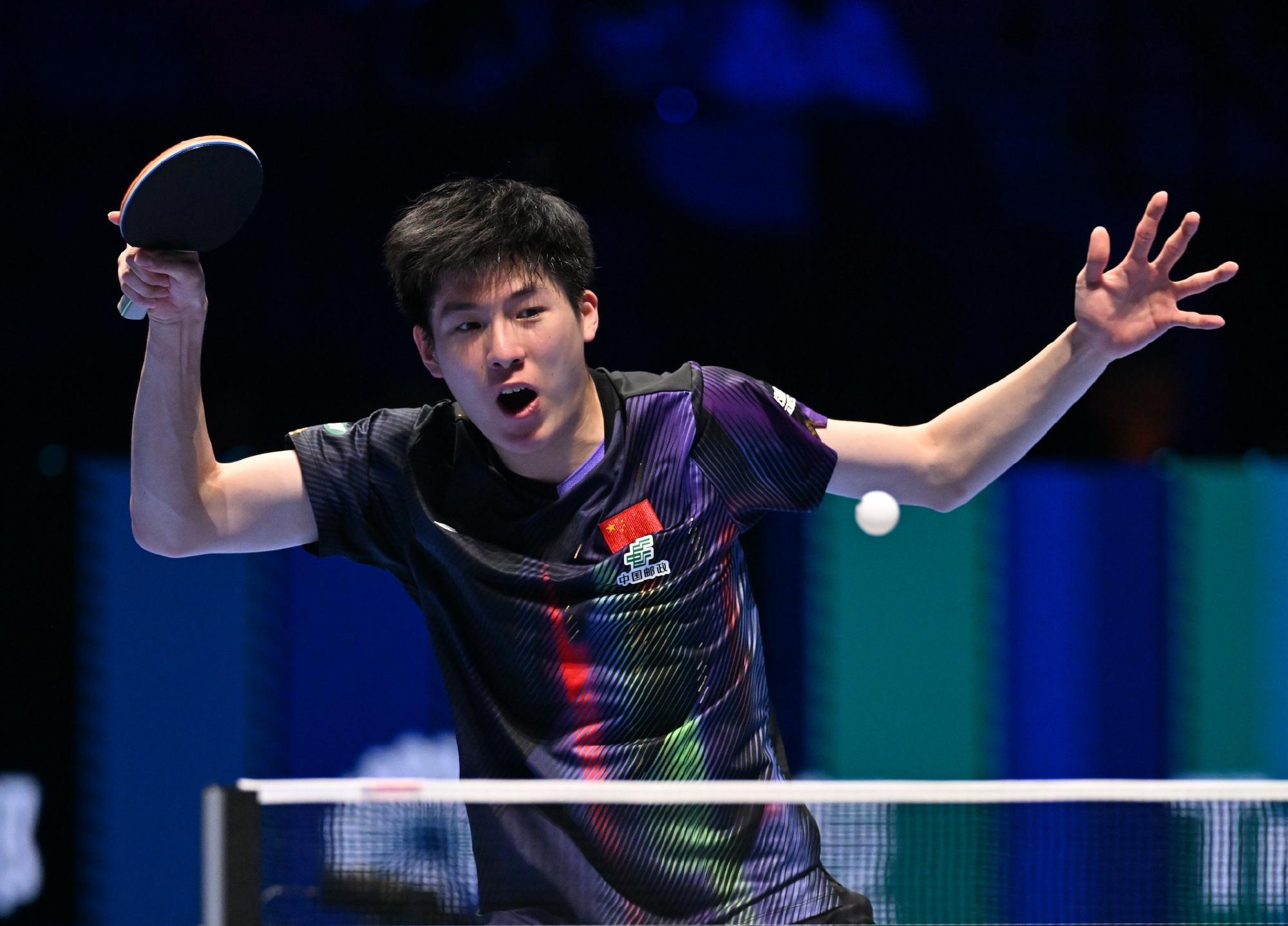 3-0横扫法国名将！国乒19岁1米86新星大闪耀：追赶王楚钦林诗栋